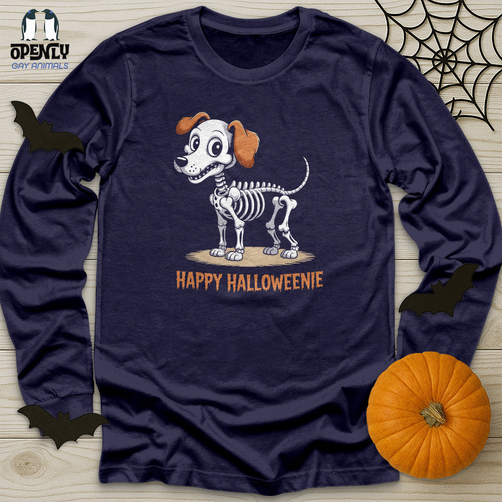 Happy Halloweenie Unisex Long Sleeve Tee