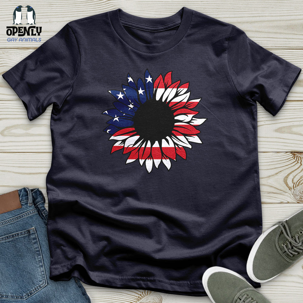USA Sunflower Unisex T-Shirt