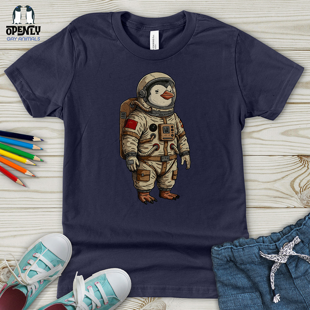 Penguin Astronaut Youth T-Shirt