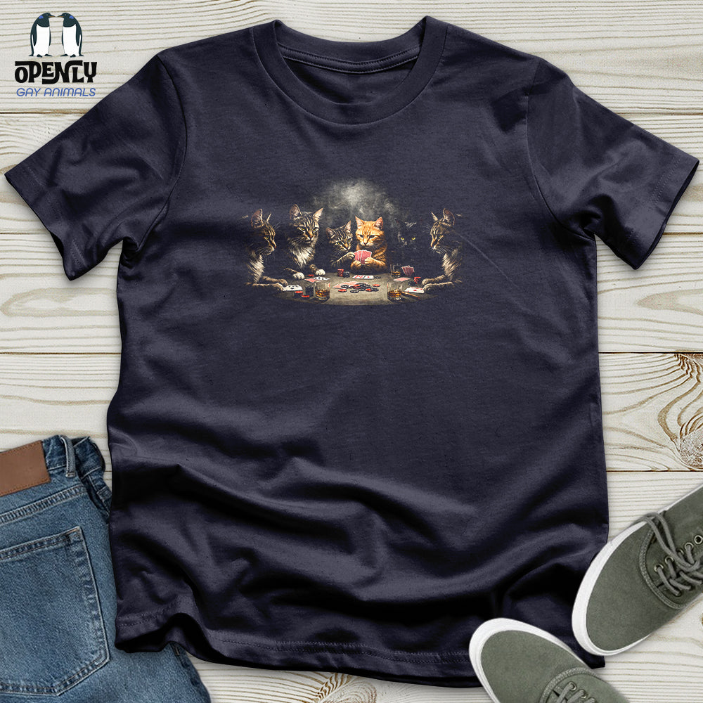 Poker Cats Unisex T-Shirt