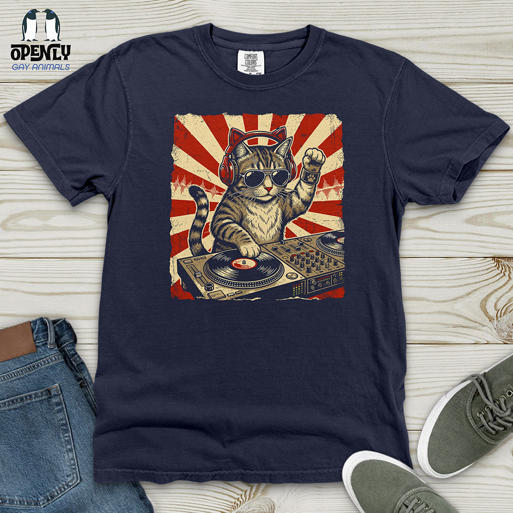 DJ Cat Heavy Cotton Comfort Colors Tee