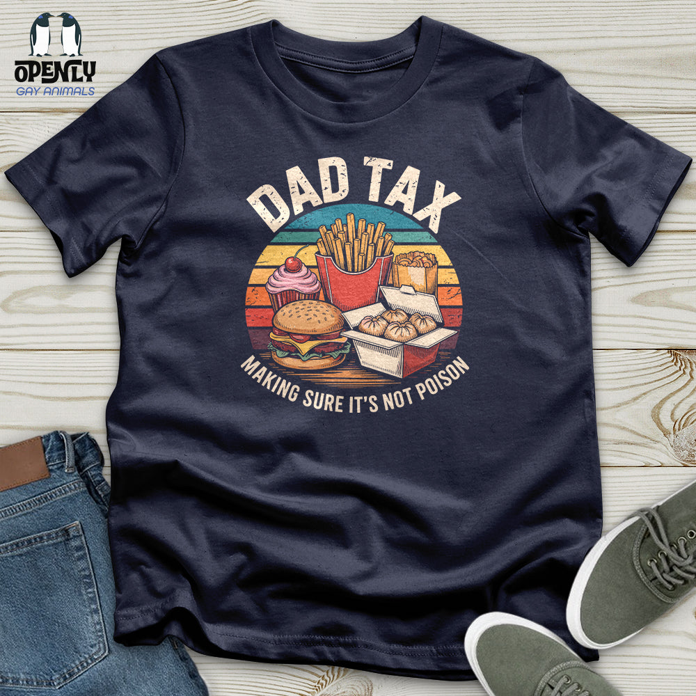 Dad Snacks Fries Making Sure It's Not Poison Softstyle Tee
