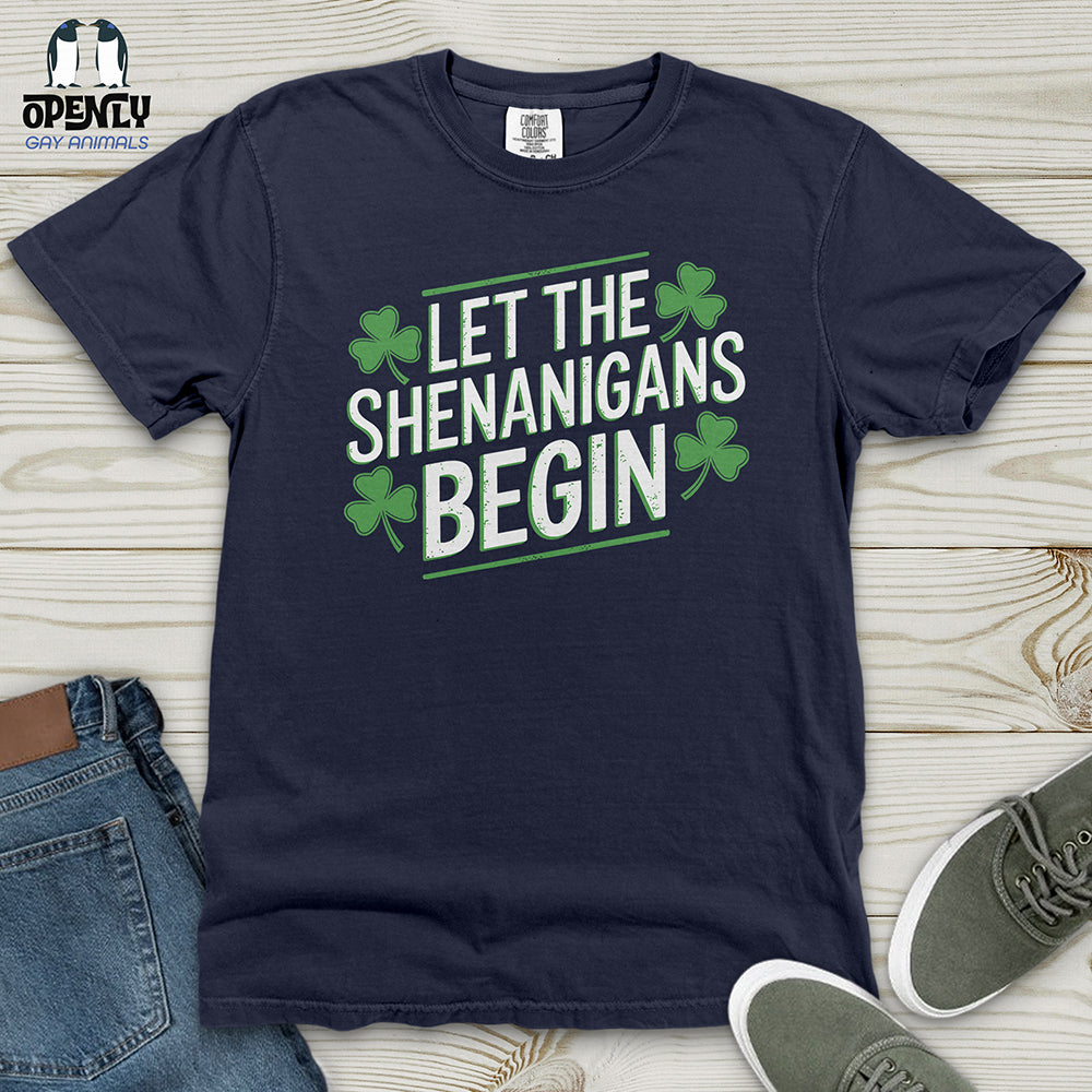 Let the Shenanigans Begin V2 Heavy Cotton Comfort Colors Tee