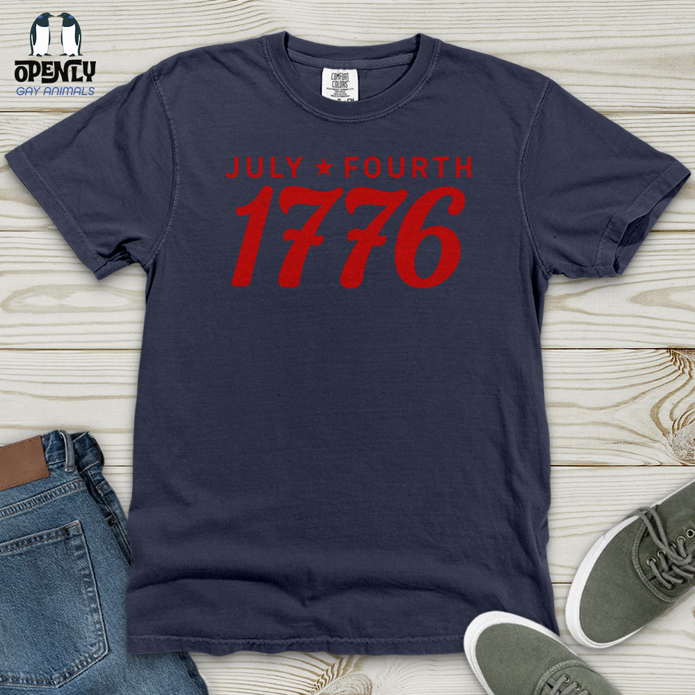 July Fourth 1776 Heavy Cotton Comfort Colors Tee