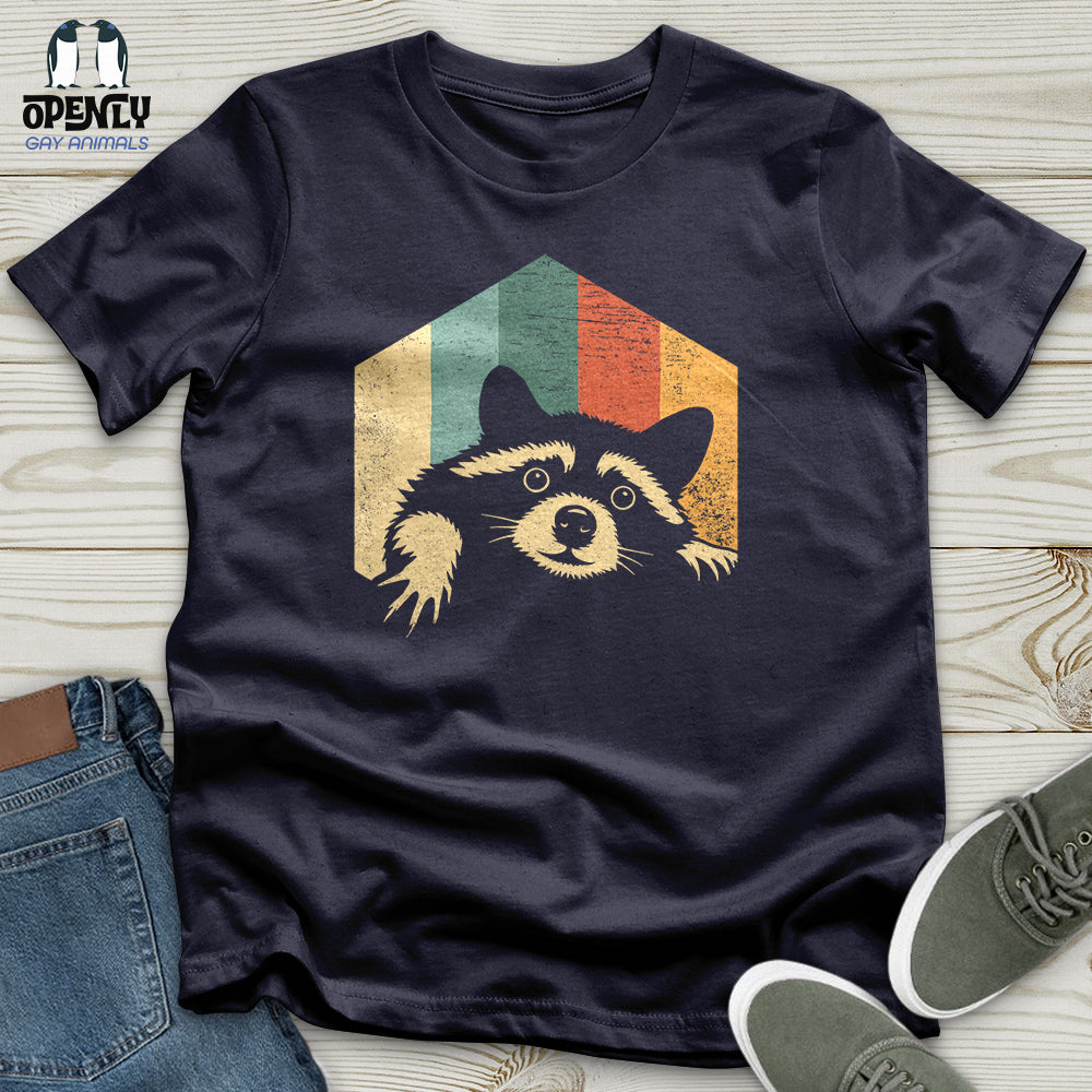 Retro Raccoon Unisex T-Shirt