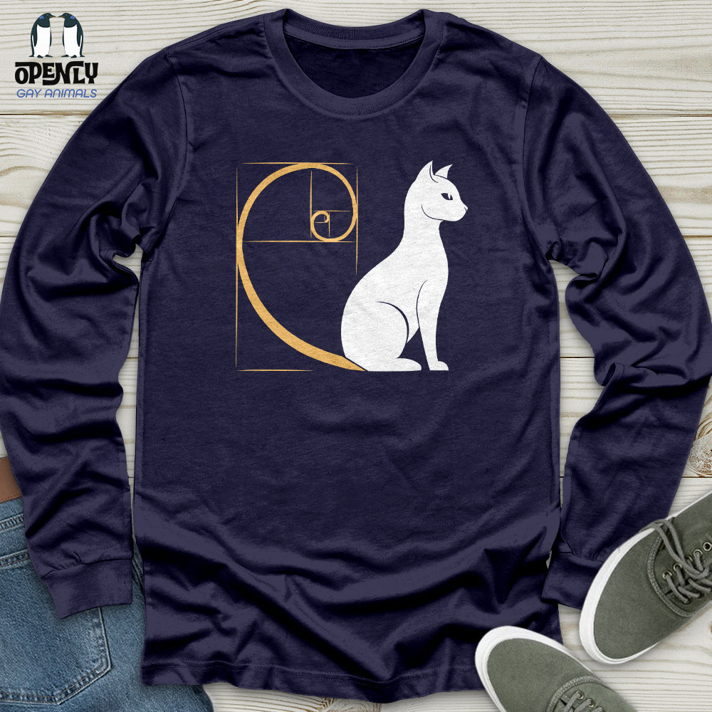 Spiral Cat Unisex Long Sleeve Tee