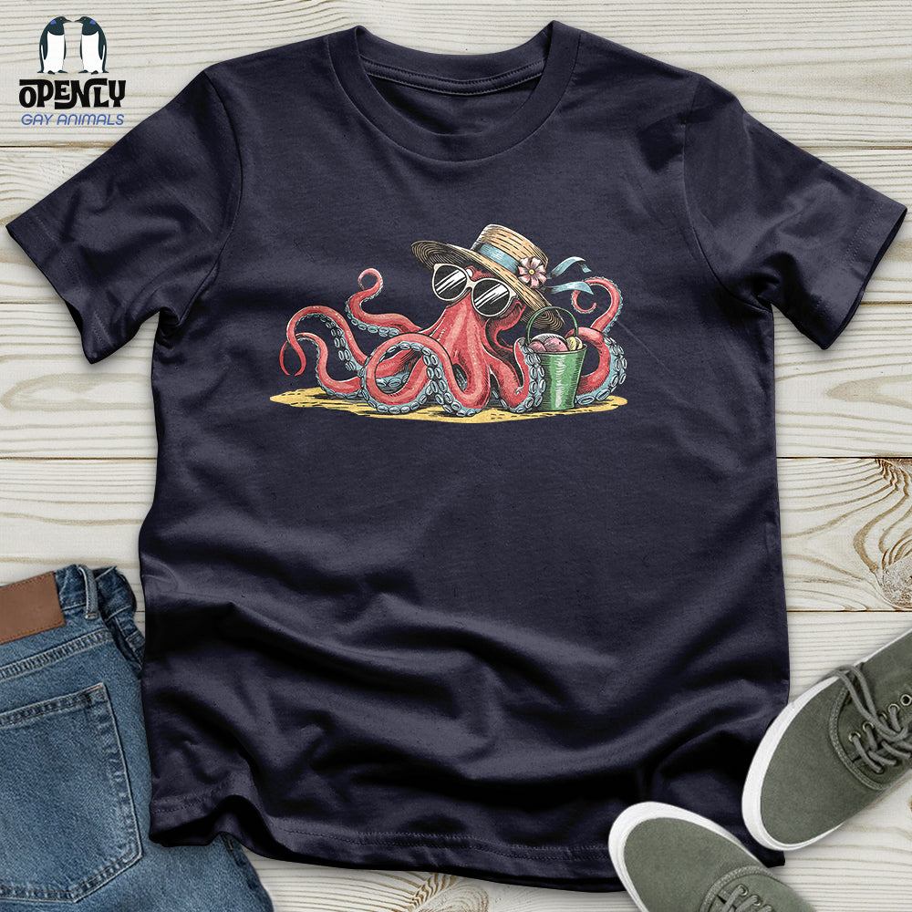 Beach Octopus Unisex T-Shirt
