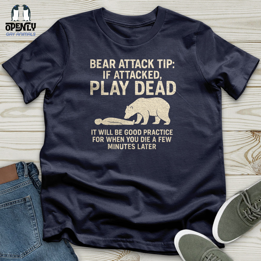 Bear Attack Tip Softstyle Tee
