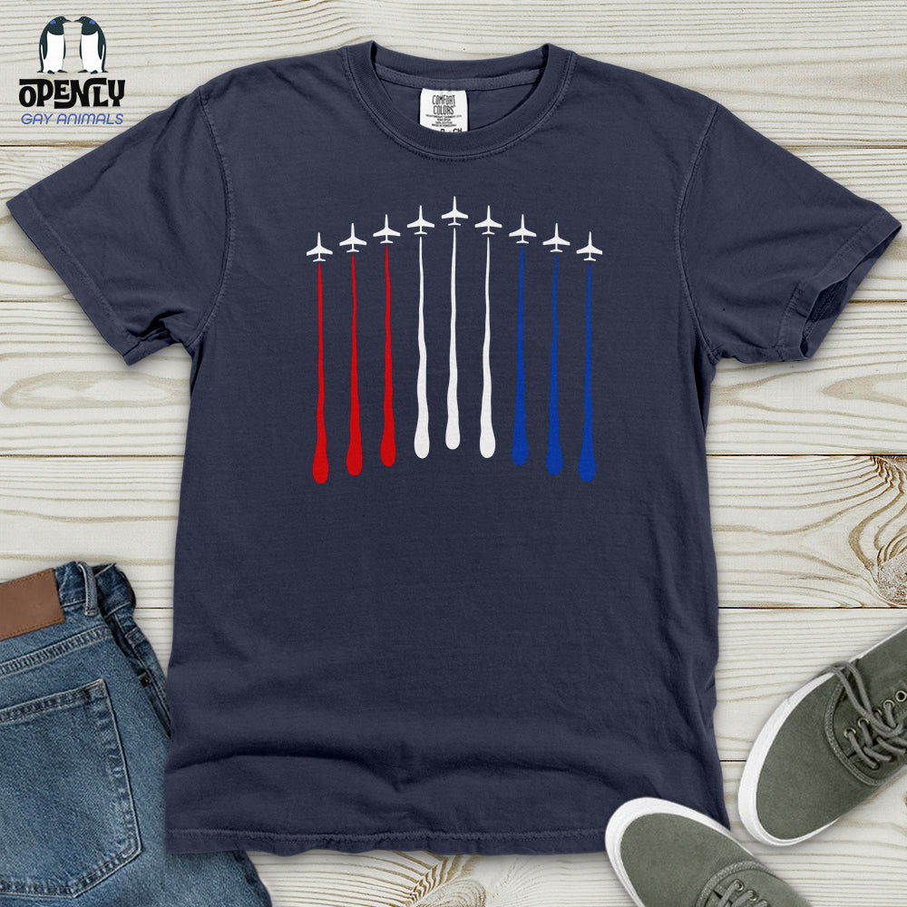 USA Air Fire Heavy Cotton Comfort Colors Tee