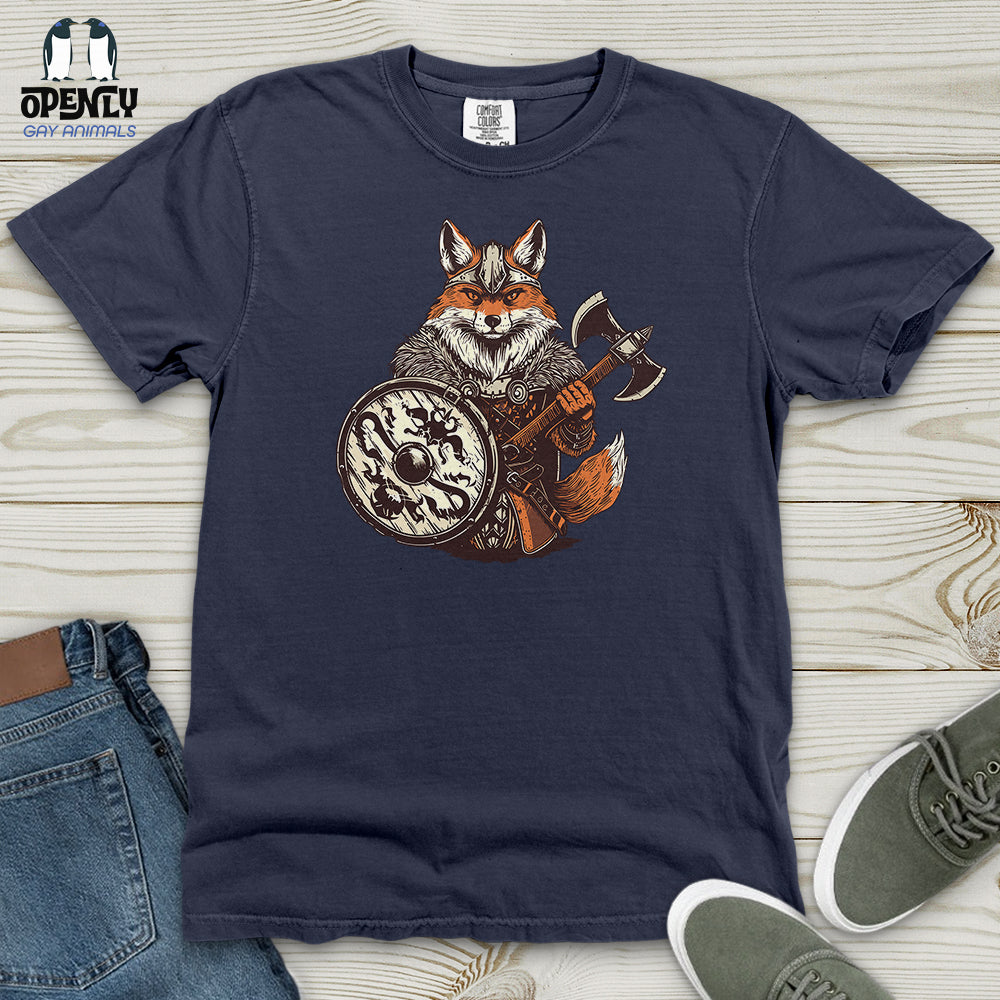 Fox Viking Courage Heavy Cotton Comfort Colors Tee