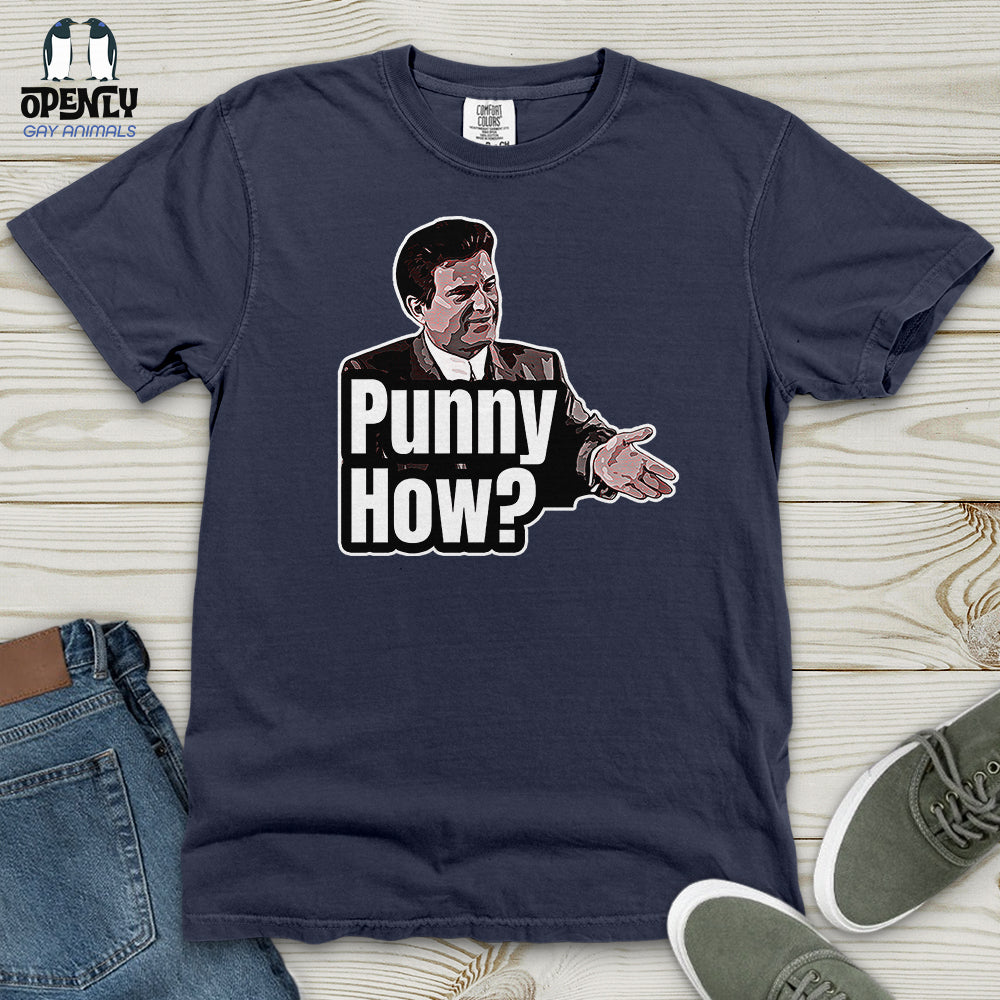 Punny How Heavy Cotton Comfort Colors Tee