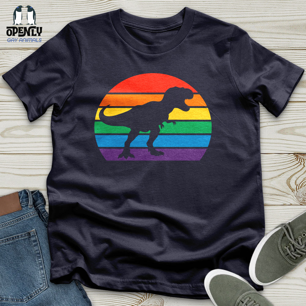 Rainbow Dinosaur T-Rex Unisex T-Shirt