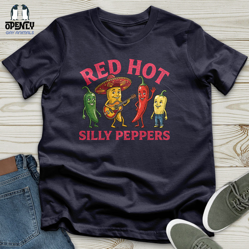 Red Hot Silly Peppers Unisex T-Shirt