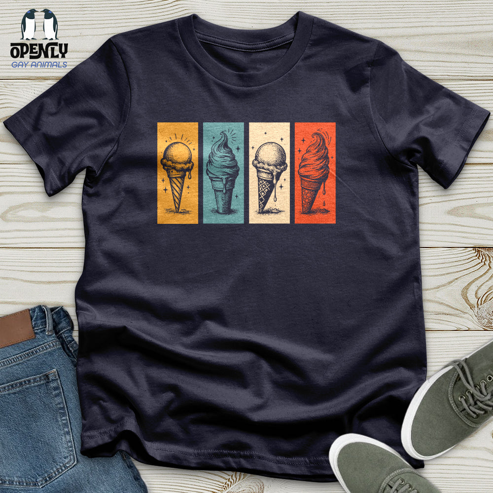 Stained Glass Ice-Cream Unisex T-Shirt