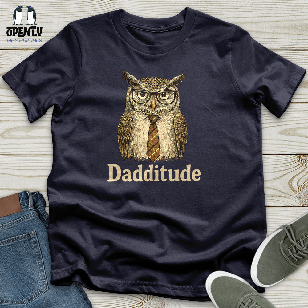 Dadditude Owl Unisex T-Shirt