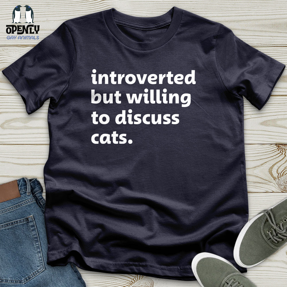 Introverted V2 White Unisex T-Shirt