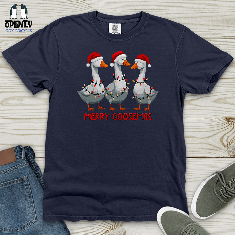Merry Goosemas Heavy Cotton Comfort Colors Tee