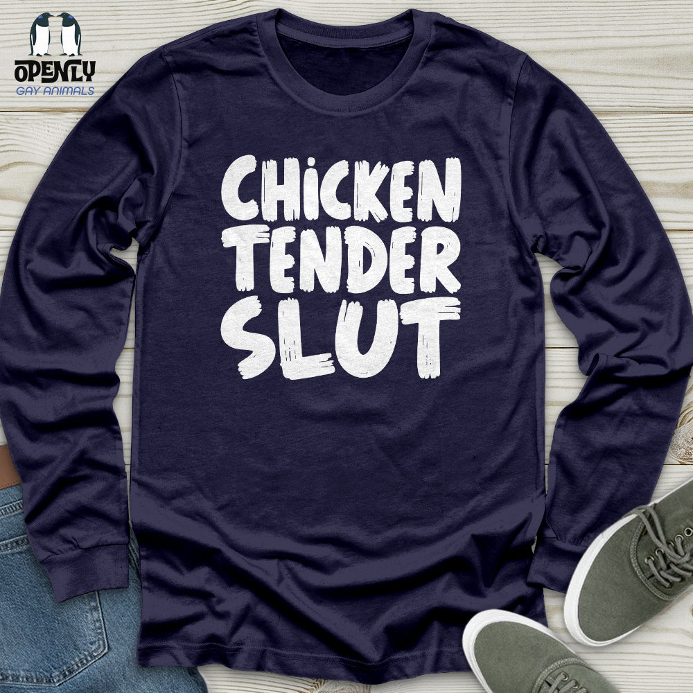 Chicken Tender Slut Unisex Long Sleeve Tee
