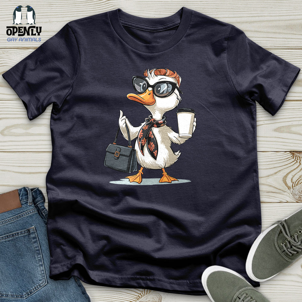 Fashionable Duck Unisex T-Shirt