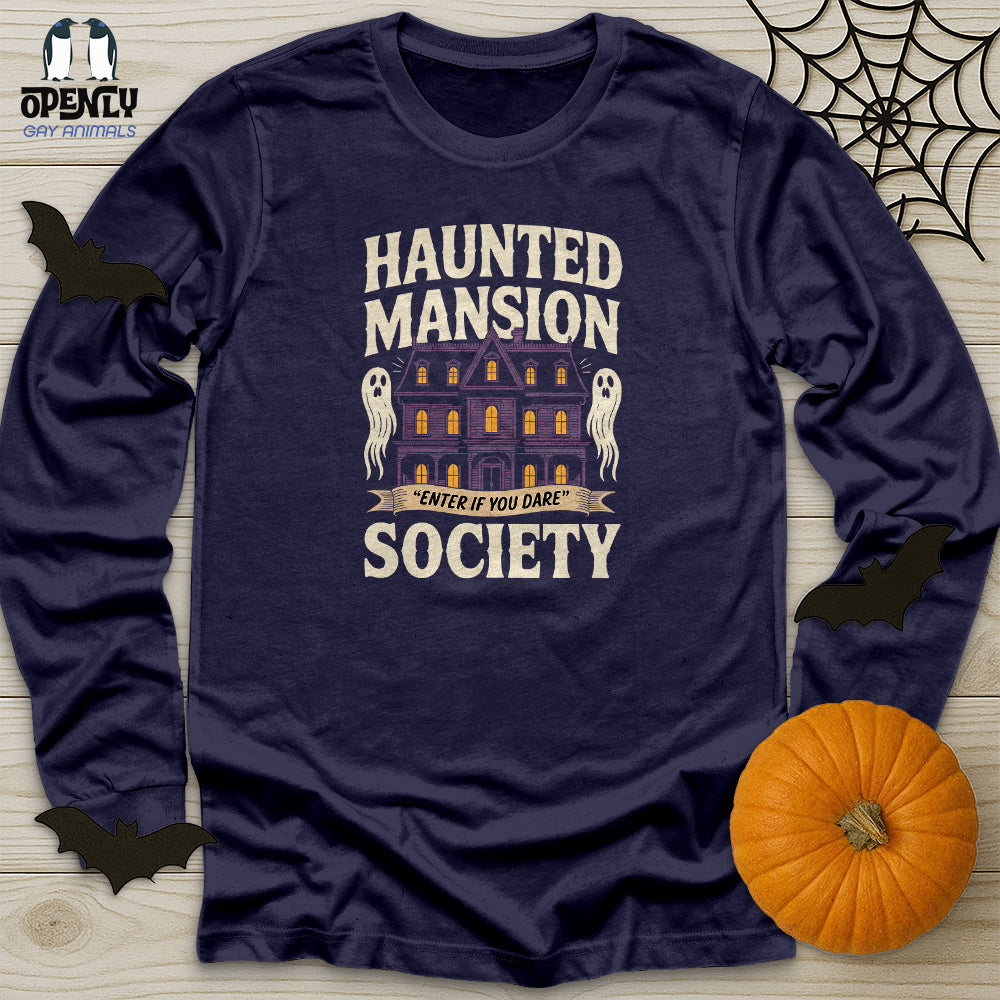 Haunted Mansion Unisex Long Sleeve Tee