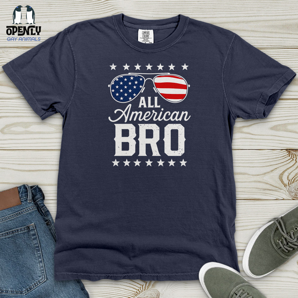All American Bro Heavy Cotton Comfort Colors Tee