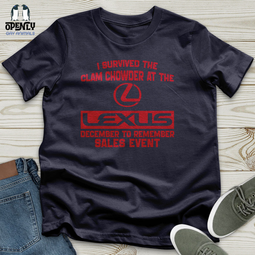 I Survived the Clam Unisex T-Shirt