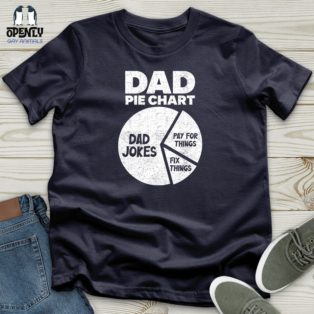 Dad Pie Chart Unisex T-Shirt