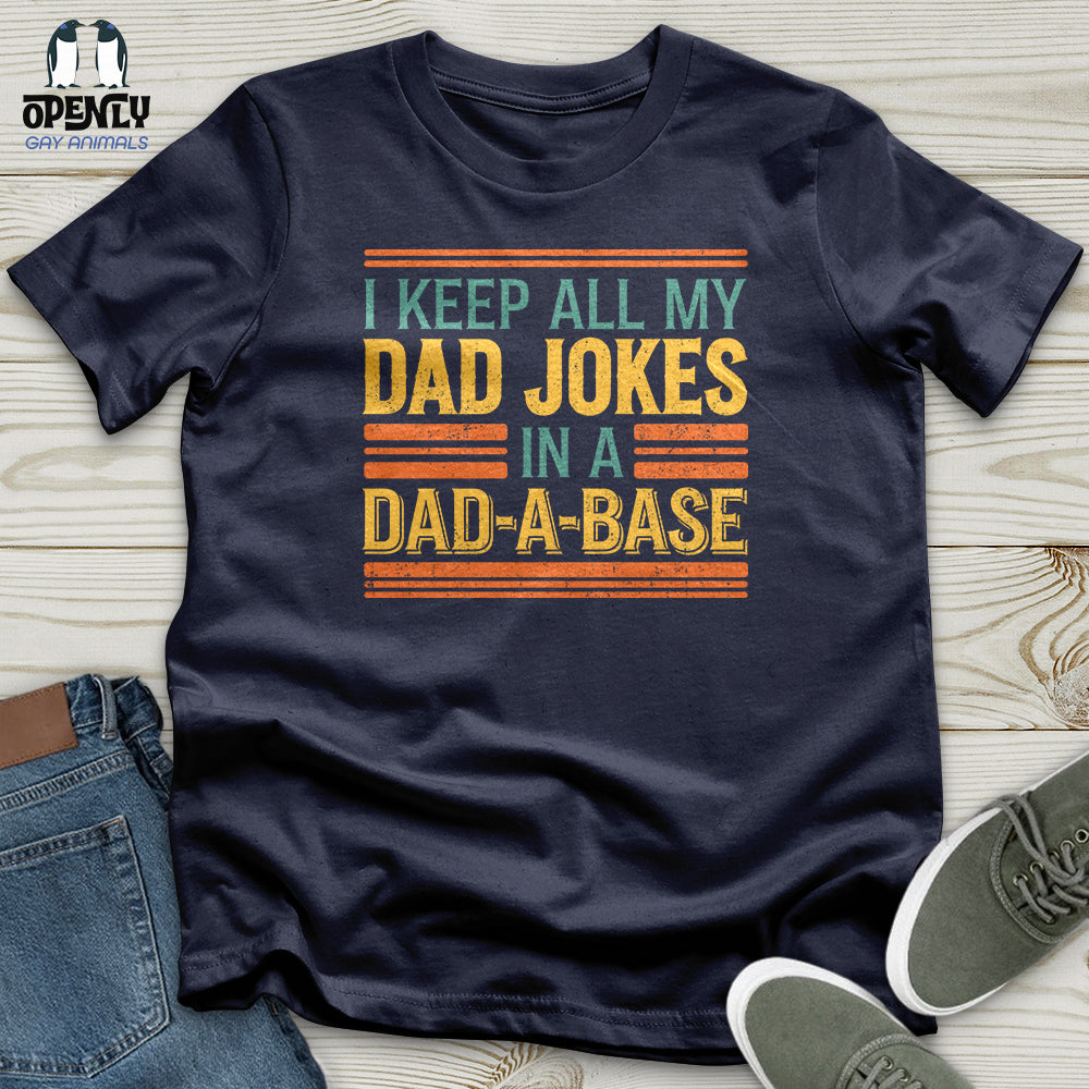 I Keep All My Dad Jokes Softstyle Tee
