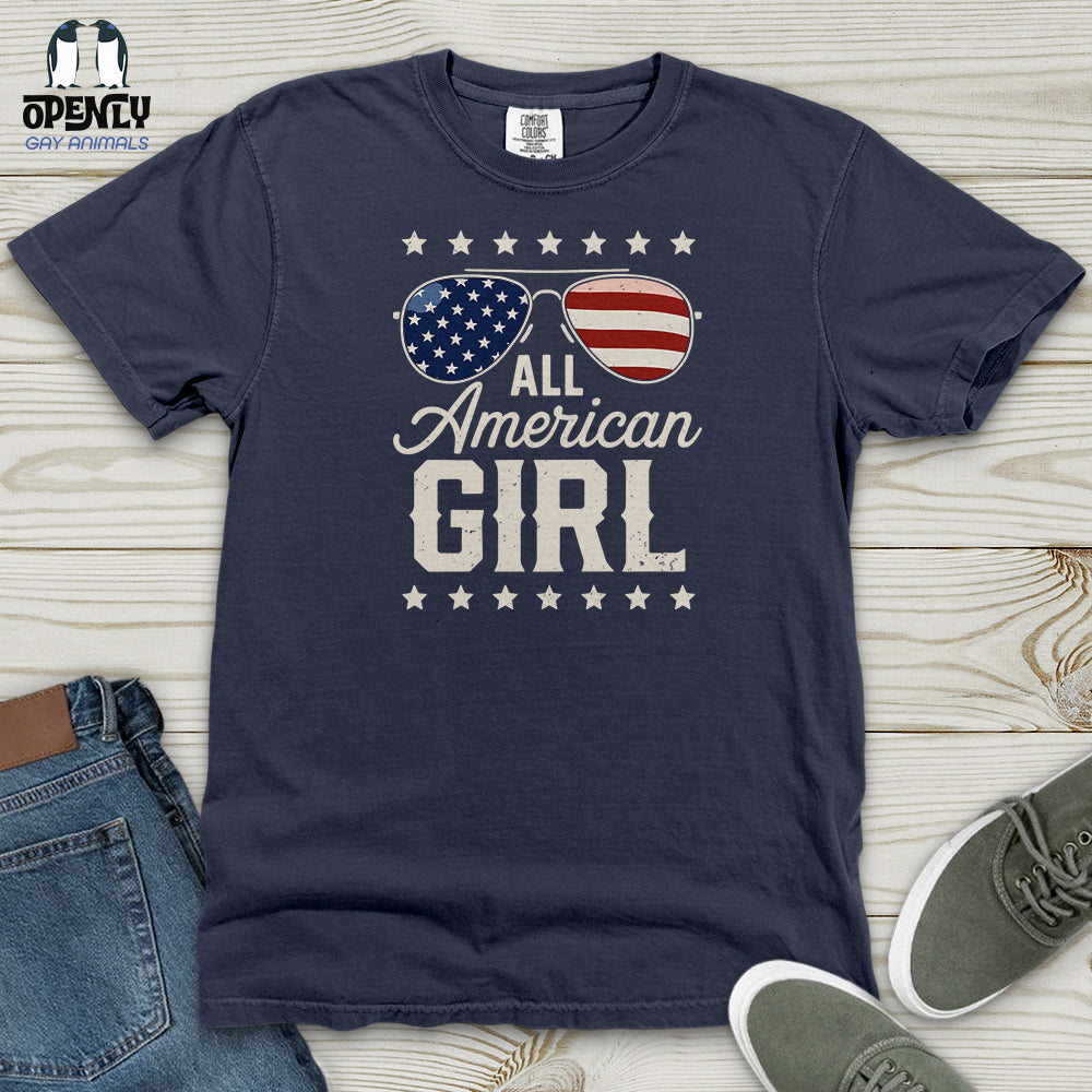 All American Girl Heavy Cotton Comfort Colors Tee