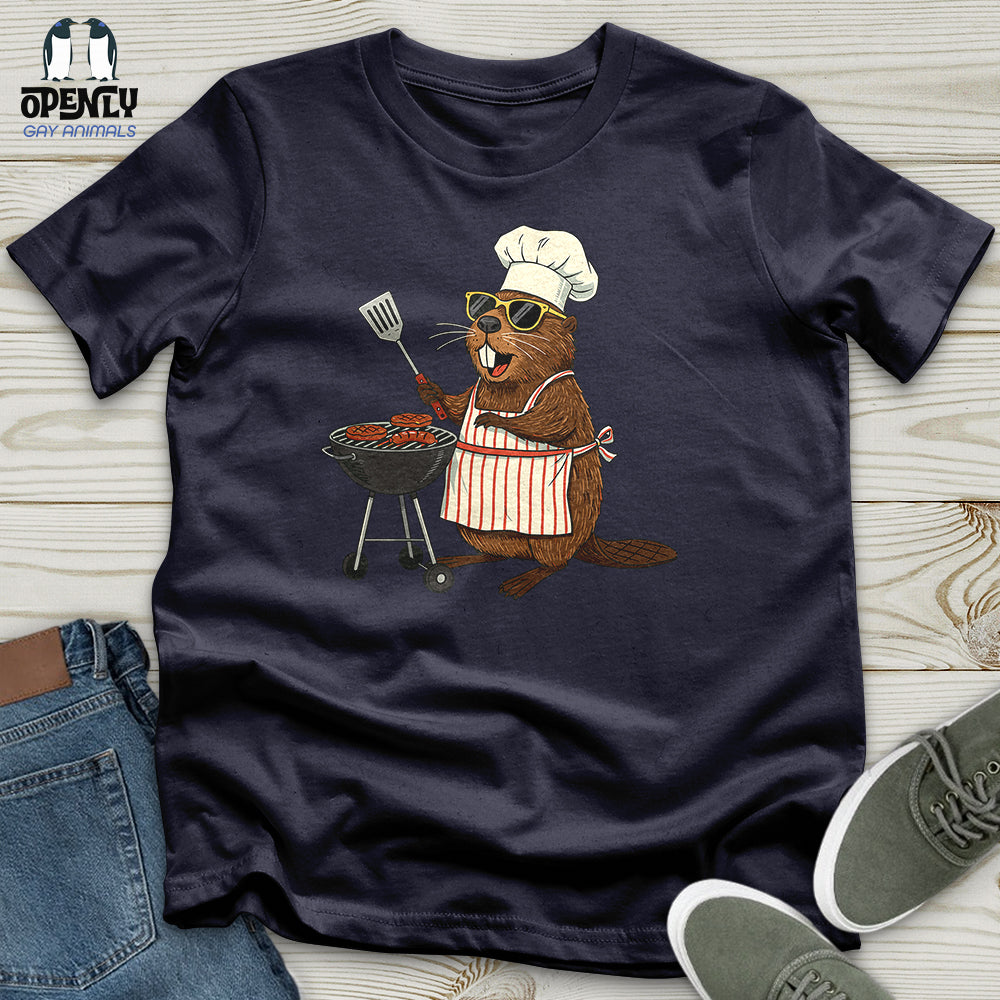 Chef Beaver Unisex T-Shirt