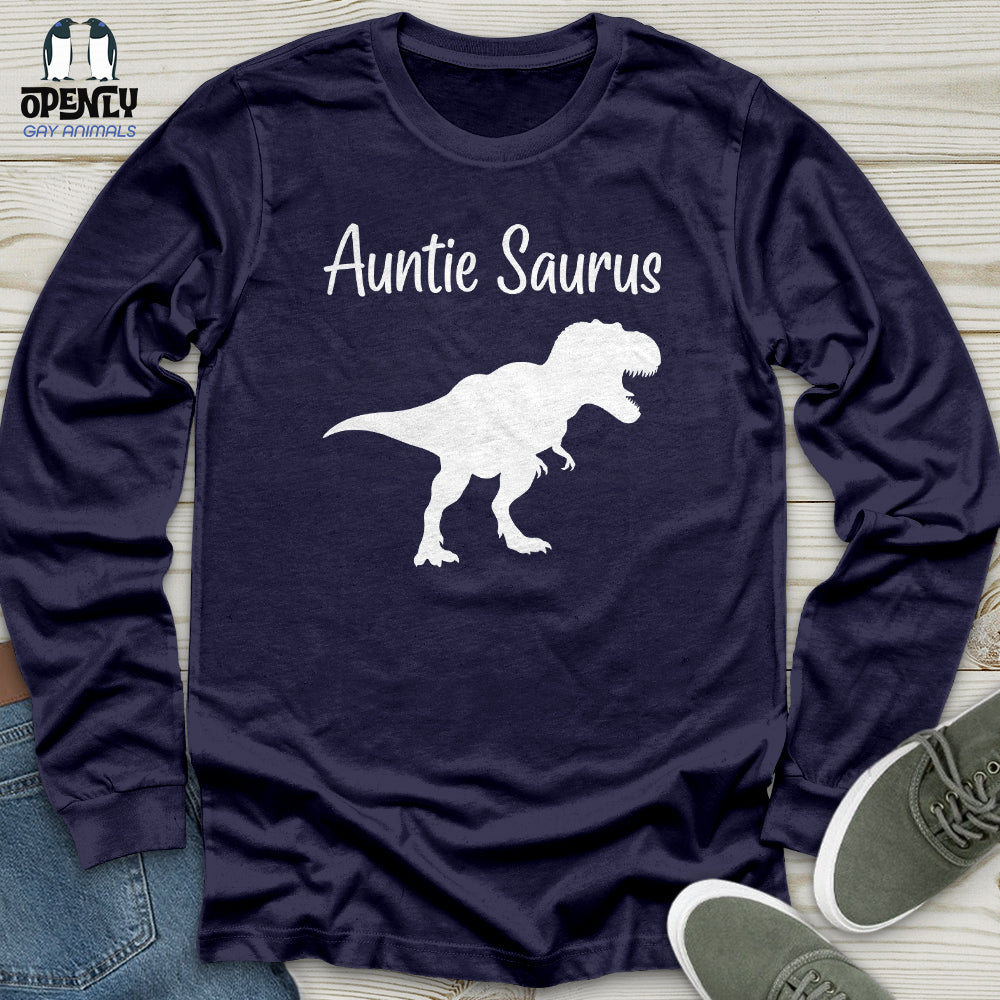 Auntie Saurus Unisex Long Sleeve Tee