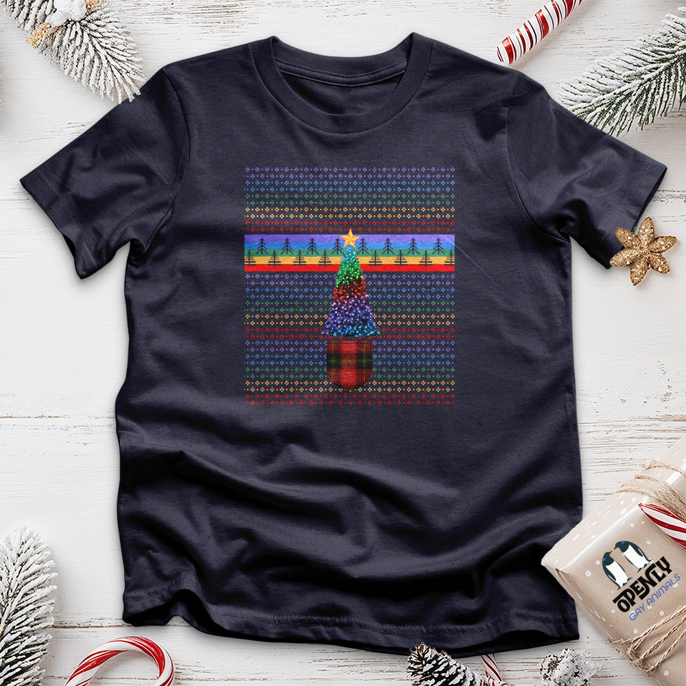 Colorful Christmas Tree Unisex T-Shirt