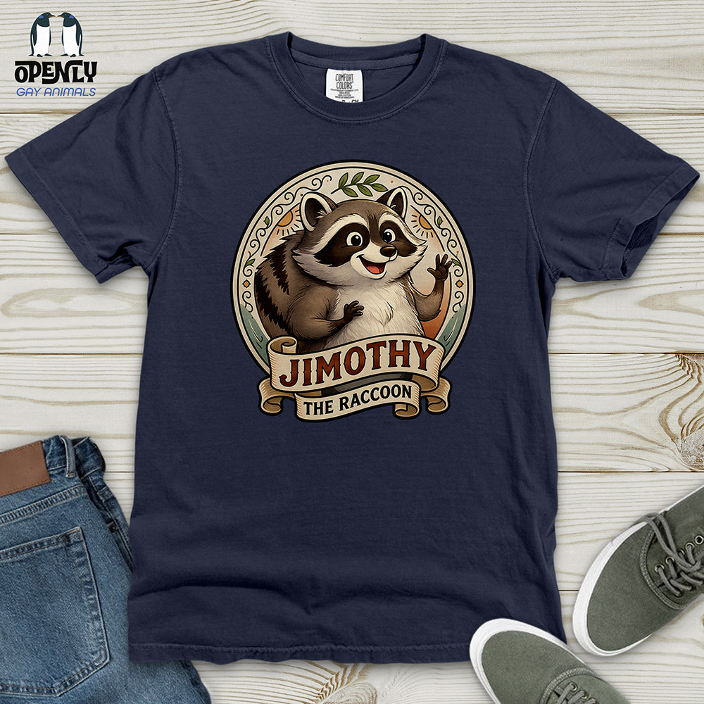 Jimothy The Raccoon Heavy Cotton Comfort Colors Tee
