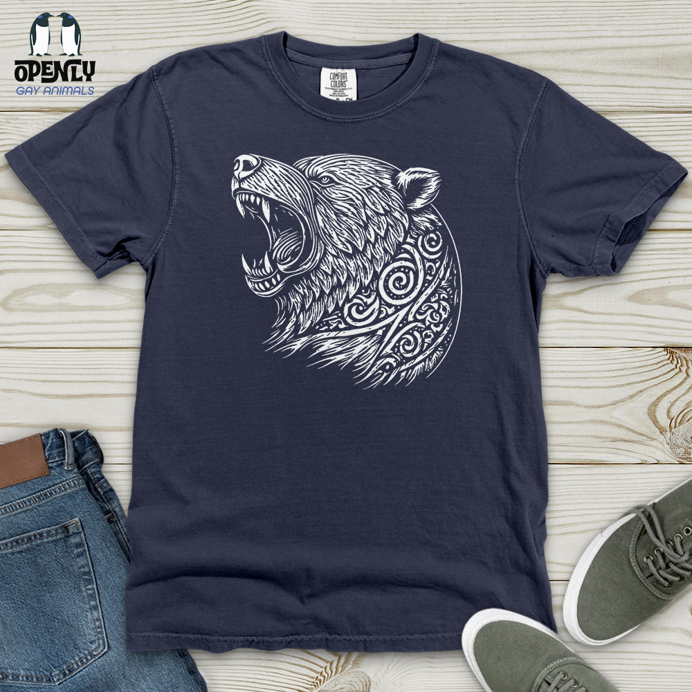 Back Off Bear Heavy Cotton Comfort Colors Tee