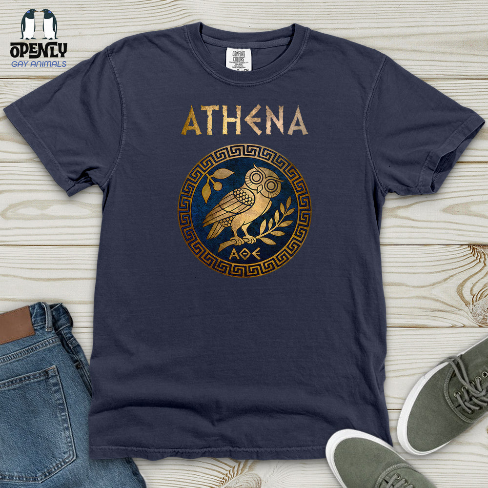 Athenian Owl Heavy Cotton Comfort Colors Tee