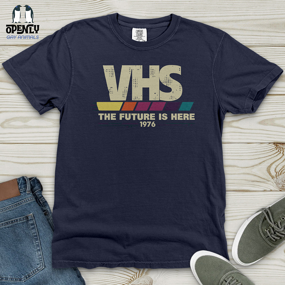 VHS the Future Is Here Heavy Cotton Comfort Colors Tee
