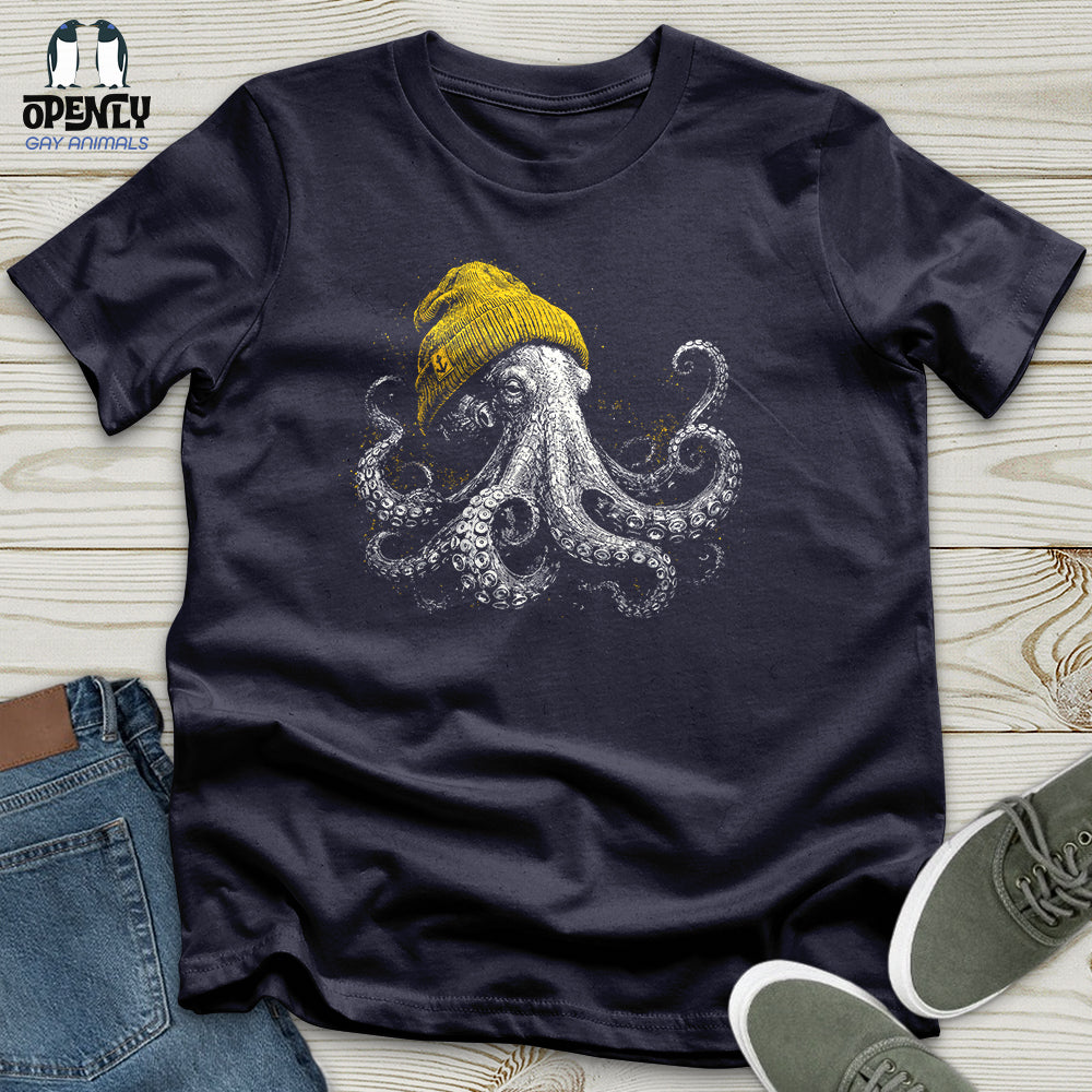 Winter Octopus Unisex T-Shirt
