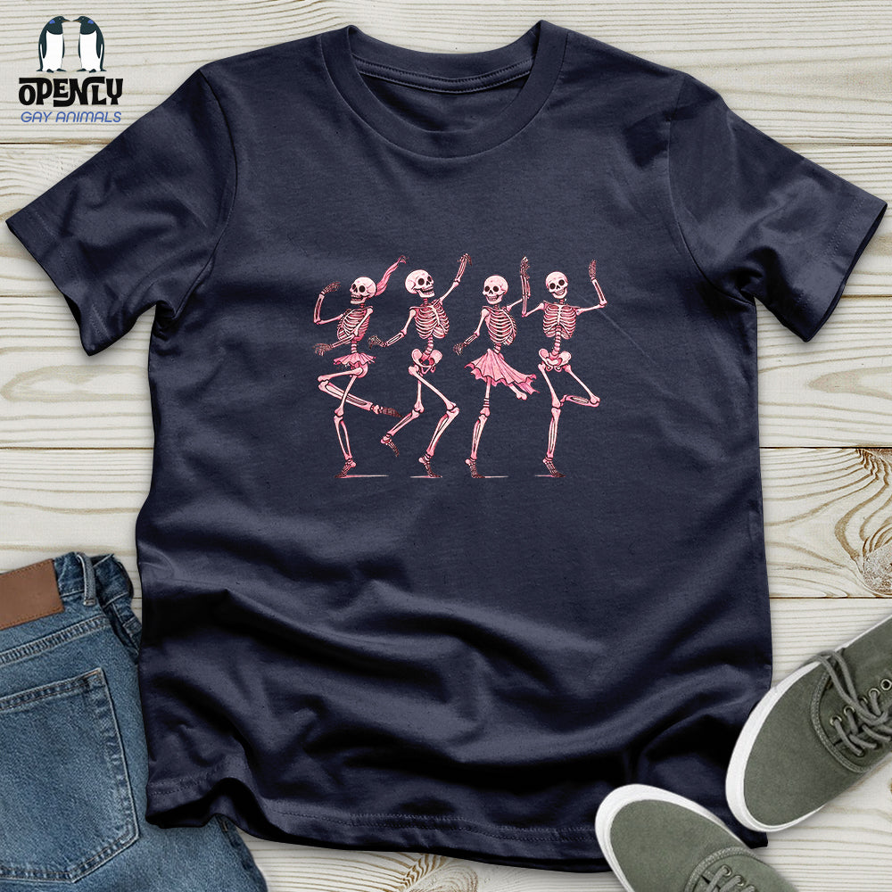 Dancing Pink Skeletons Softstyle Tee