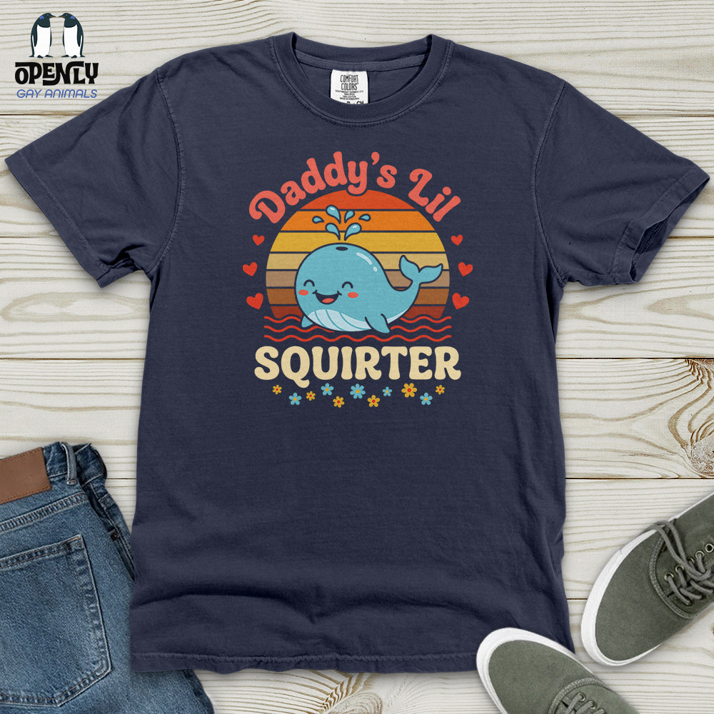 Daddy's Lil Squirter Heavy Cotton Comfort Colors Tee