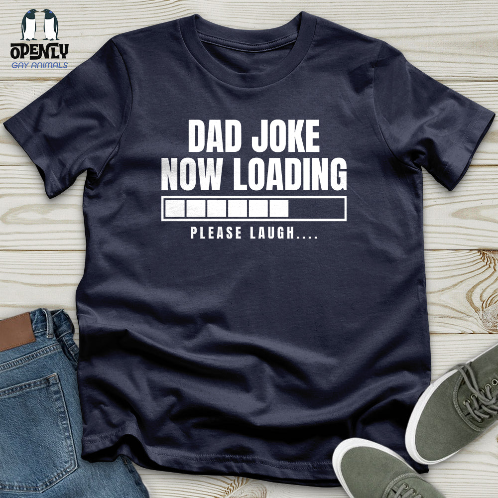 Dad Joke Now Loading Softstyle Tee