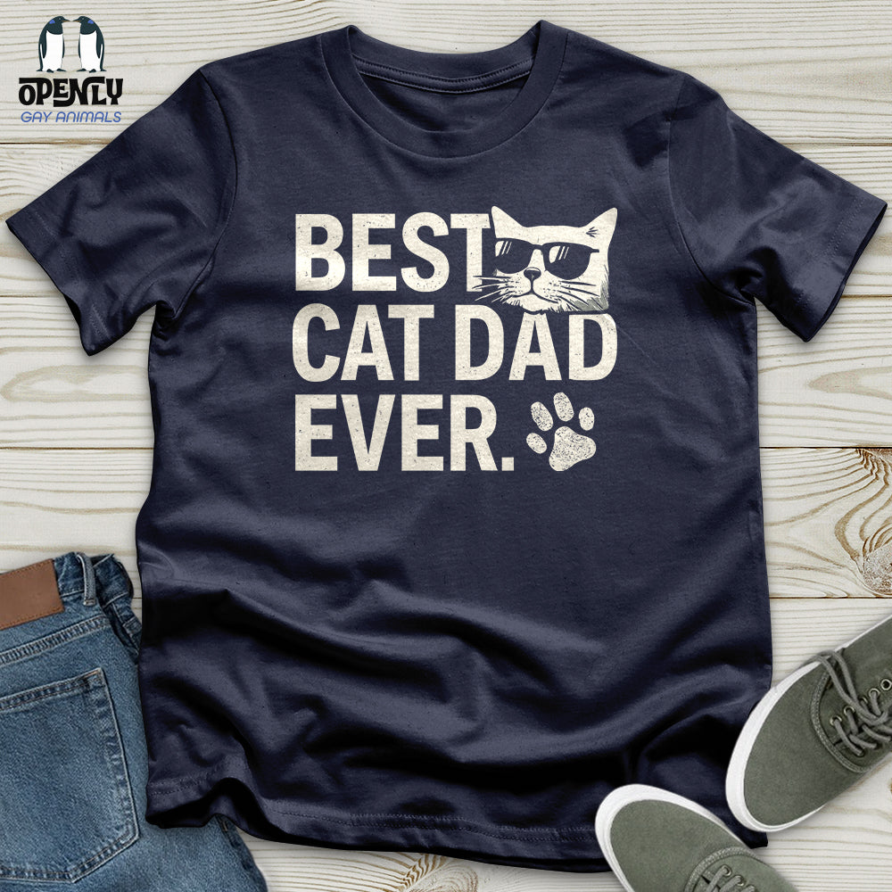 Best Cat Dad Ever Softstyle Tee