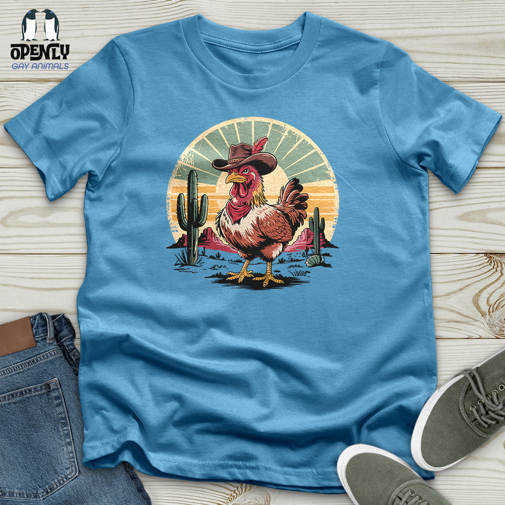Cowboy Chicken Unisex T-Shirt