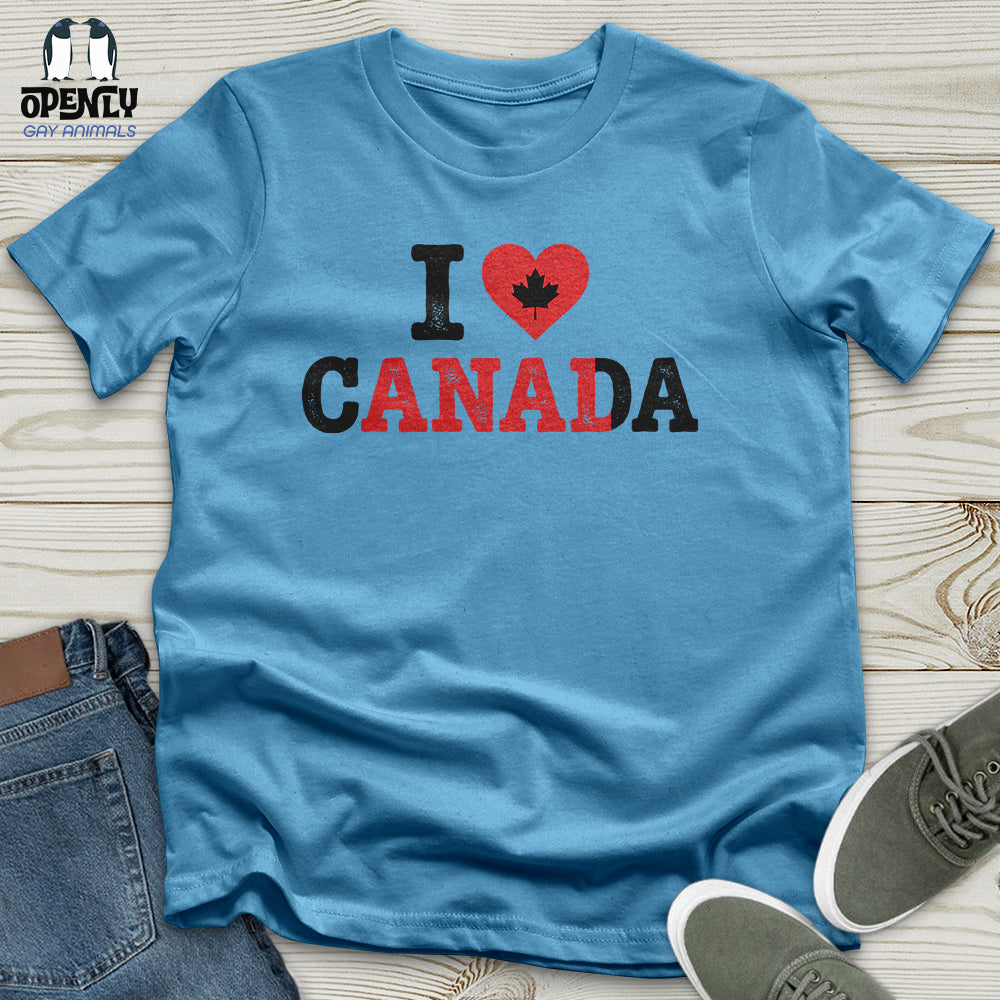 I Love Canada Unisex T-Shirt