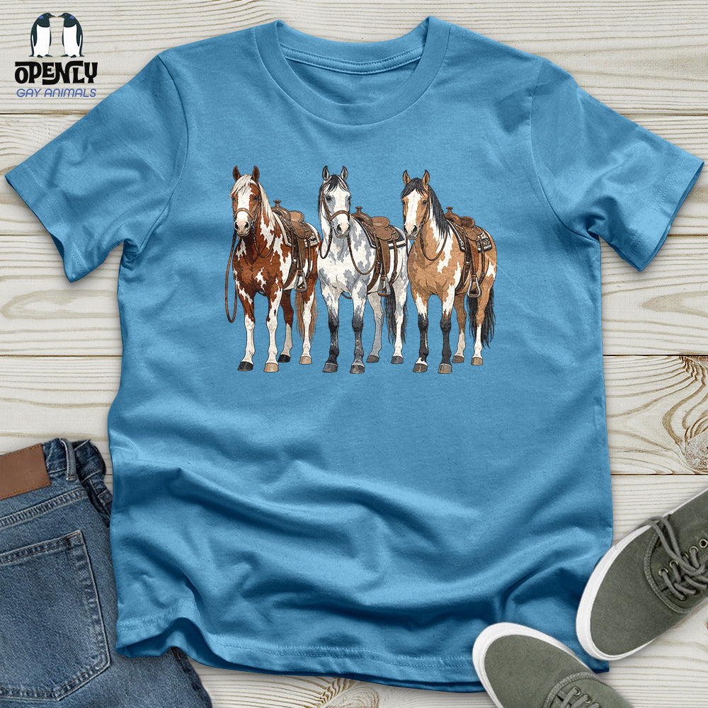Western Horses Unisex T-Shirt