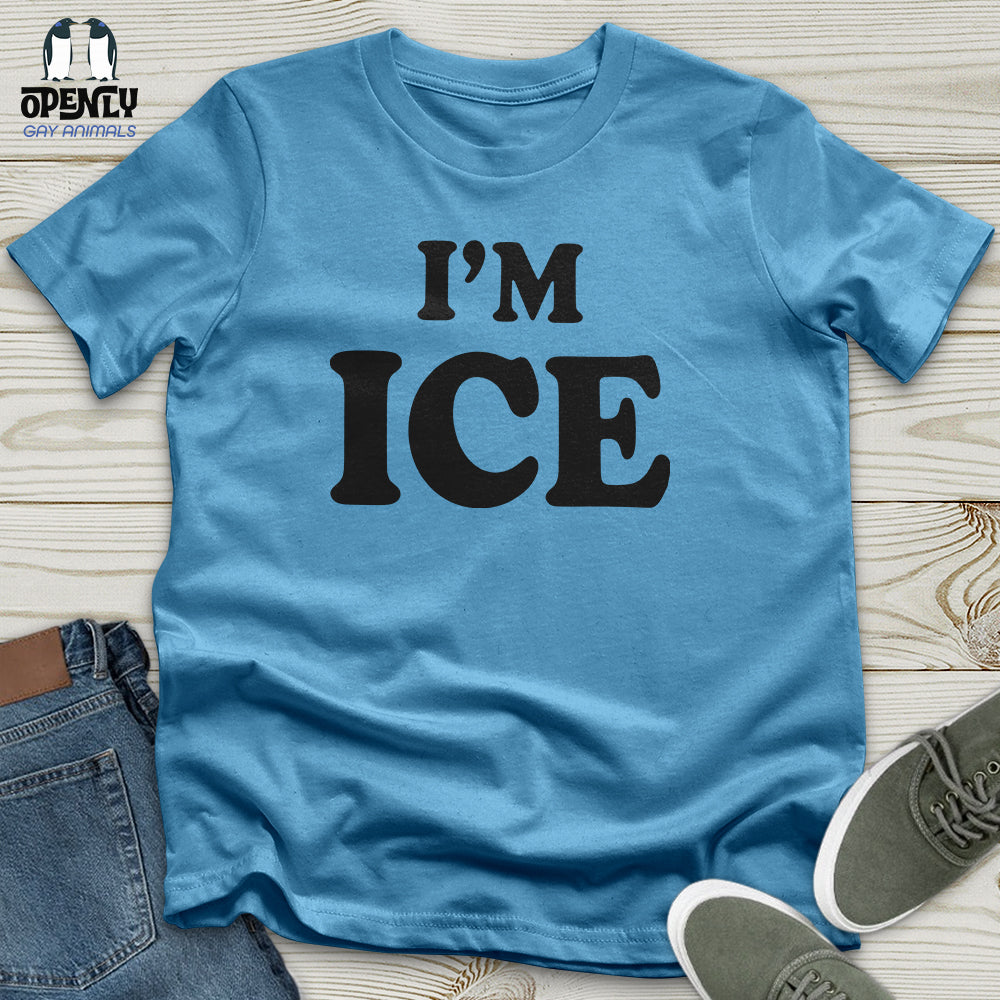 I Love Making ICE Cream Female Black Couple T-Shirt