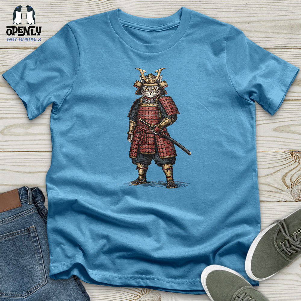 Cat Samurai Unisex T-Shirt