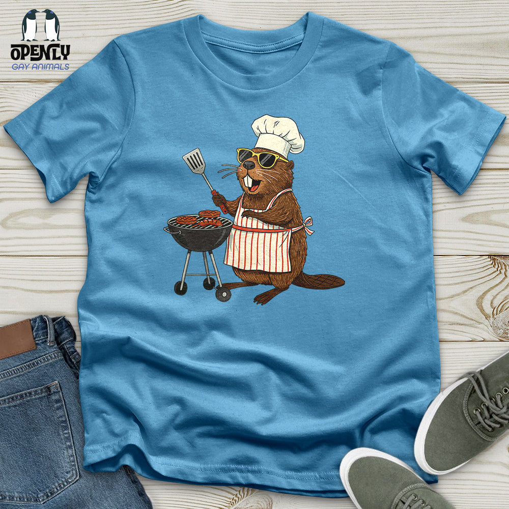 Chef Beaver Unisex T-Shirt