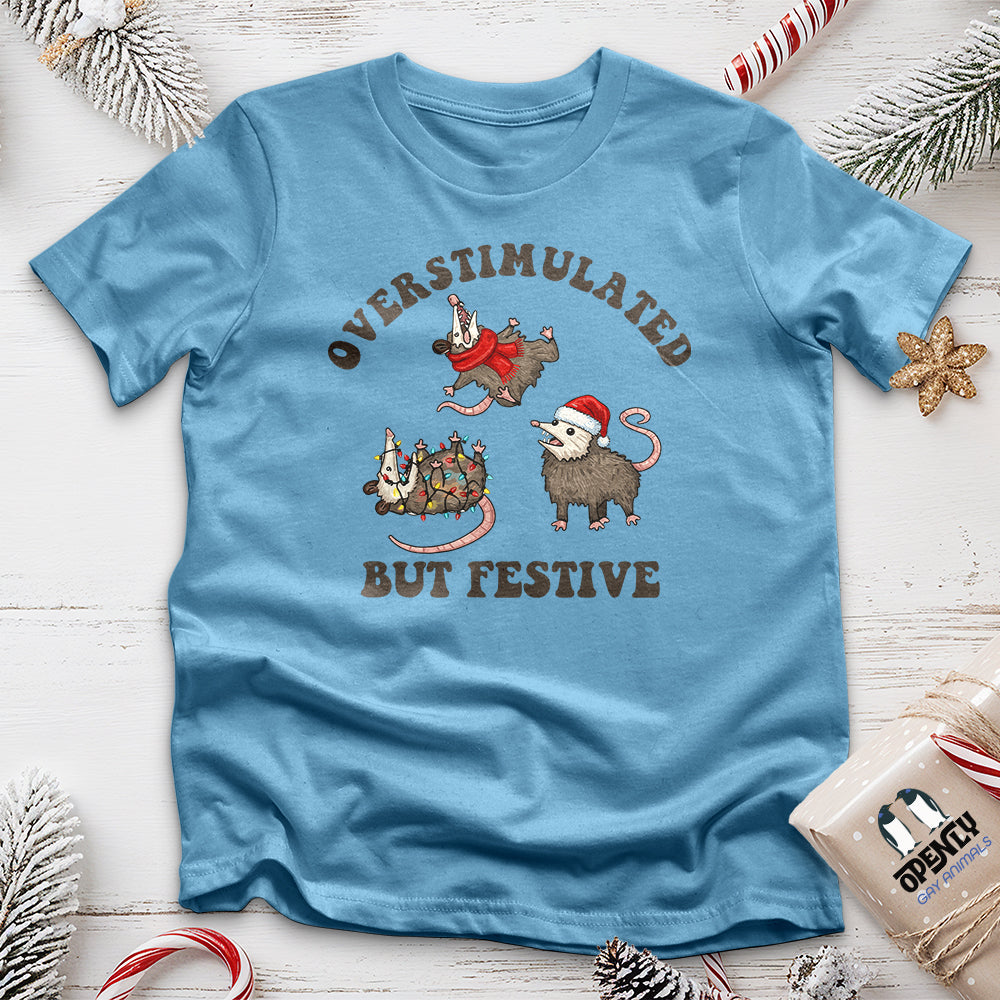 Overstimulated but Festive Unisex T-Shirt
