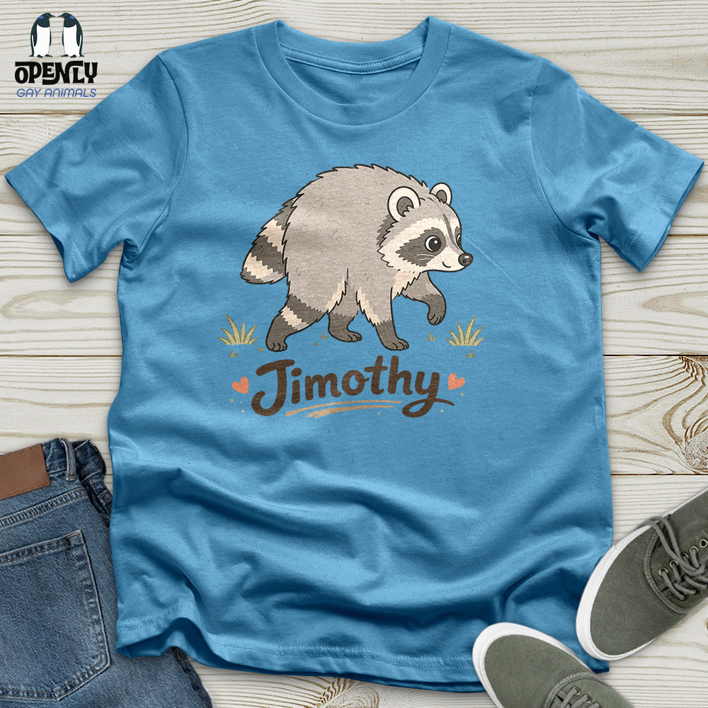Jimothy the Lovable Raccoon Unisex T-Shirt