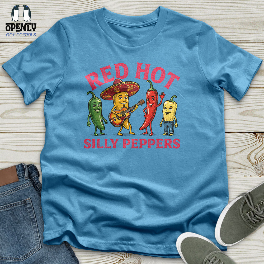 Red Hot Silly Peppers Unisex T-Shirt